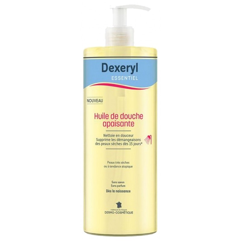 Dexeryl Huile de douche apaisante - 500 ml