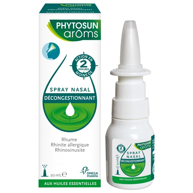 Phytosun Arôms – Spray nasal décongestionnant – 20 ml