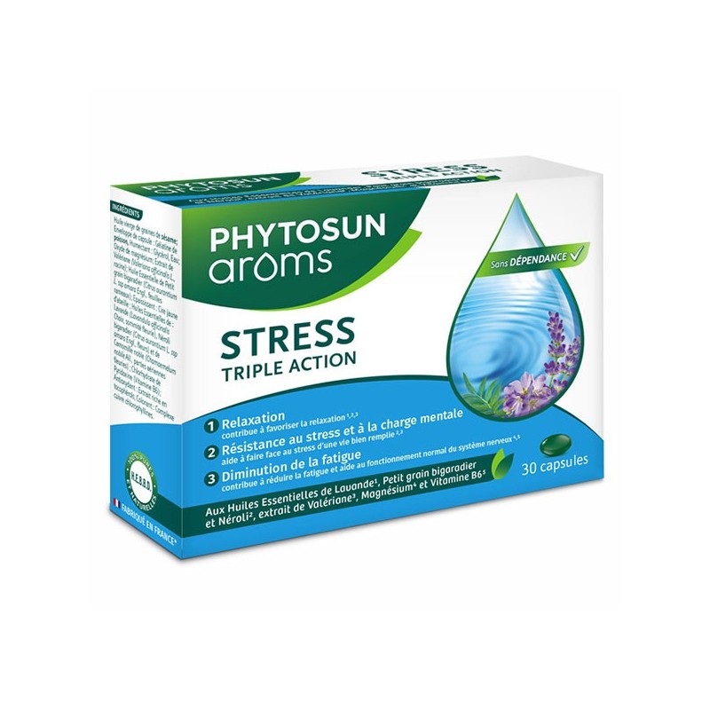 Phytosun aroms Stress triple action – 30 capsules