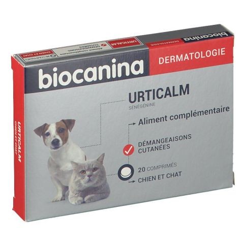 Biocanina Urticalm comprimés - Anti-démangeaisons - Chien et chat