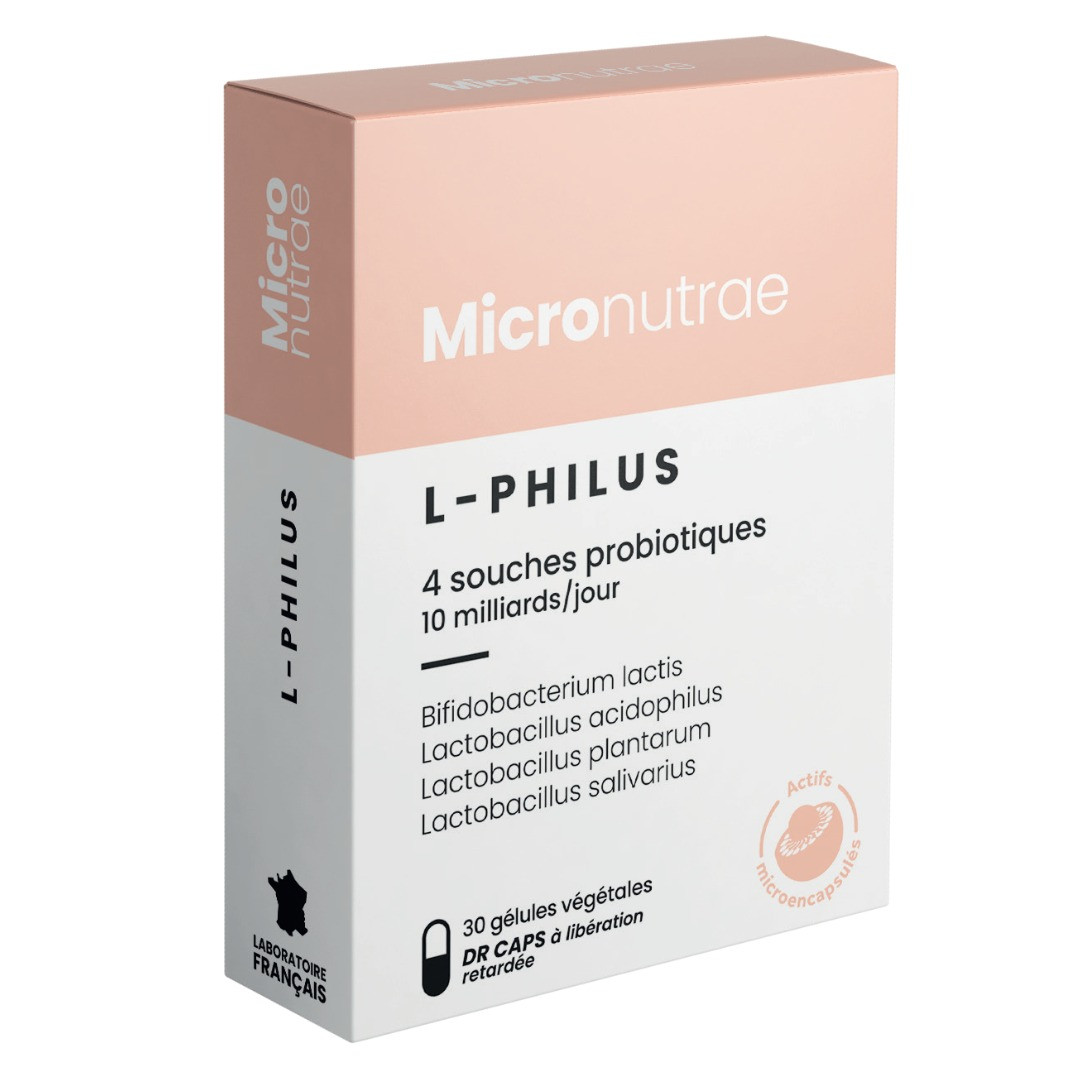 L-PHILUS - 30 gélules - Micronutrae
